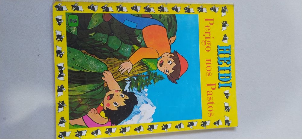 6 livros BD da Heidi
