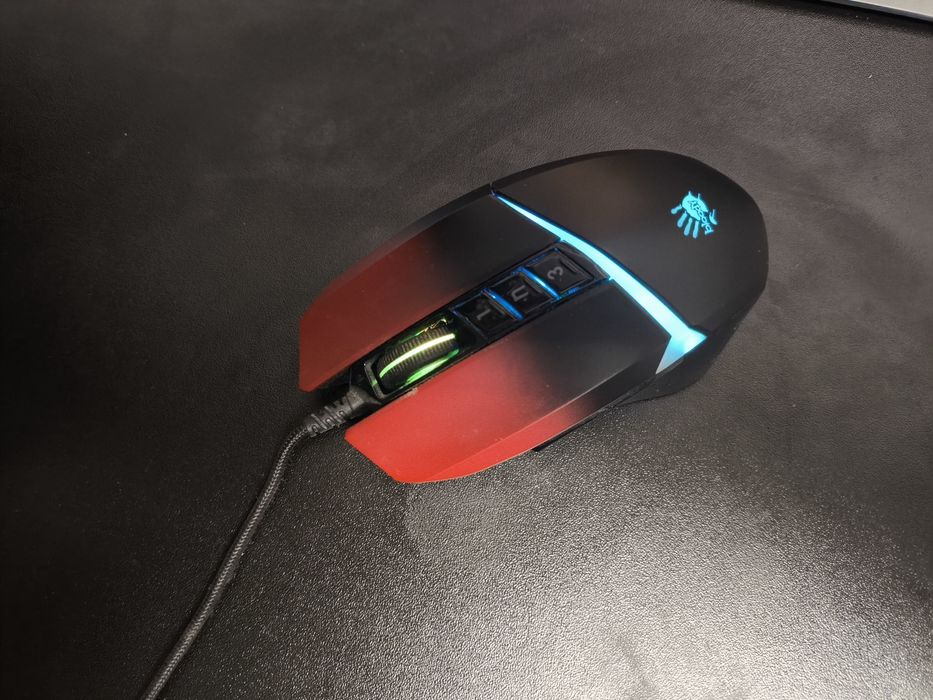 Ігрова мишка "A4Tech Bloody W60 Max USB Gradient Red"