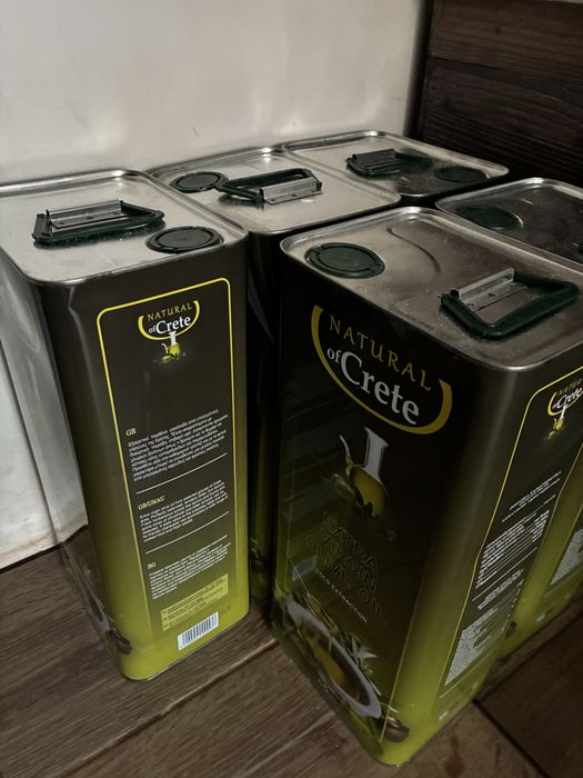 (5 л) Грецька оливкова олія, о. Крит, Греція / Оливковое масло Греция