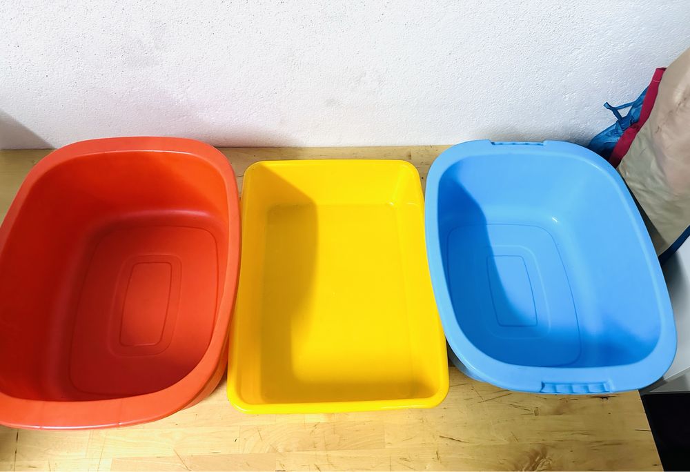 Tabuleiros alguidares pequenos roupa ou para animais