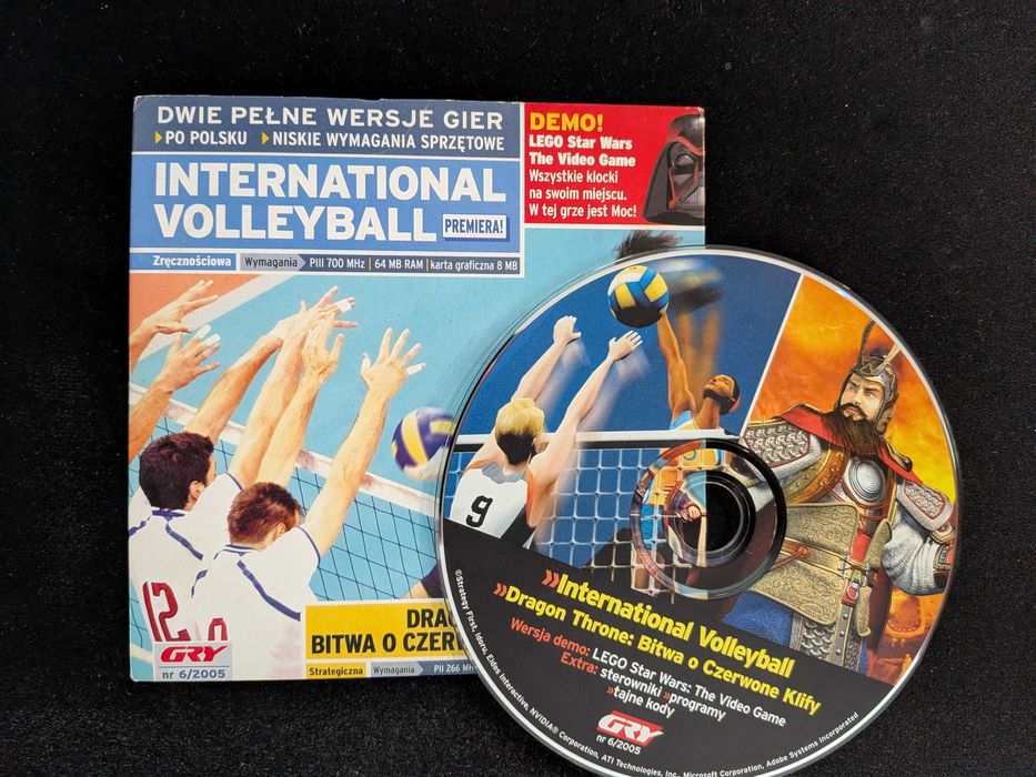 International Volleyball + Dragon Throne PC PL