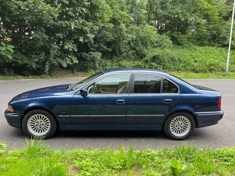 BMW Seria 5 BMW 520i E39 limuzyna 2.0 benzyna 1997r. manual skóra bananowa