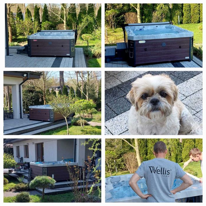 Wellis Praga, jacuzzi,wanna spa,balia,bania,ogród,sauna,strefa spa
