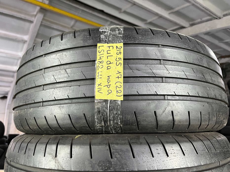LS1482 Літні шини 215/55r17 Fulda EcoControl HP2 пара резина р17