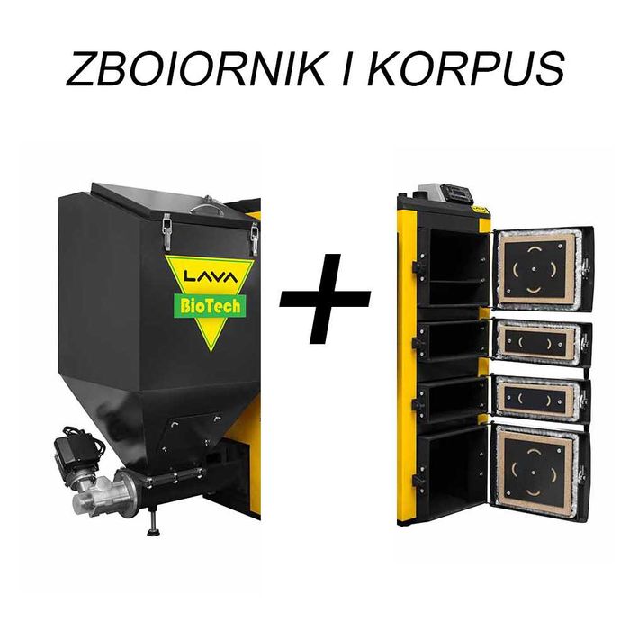 Zestaw elementów do kotła EkoTech 15kW