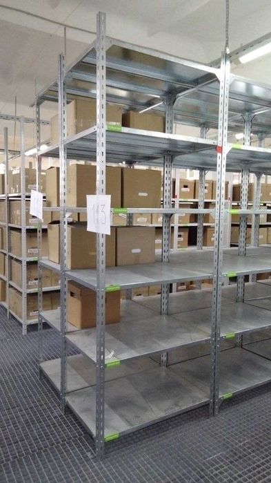 Палетні та Поличкові стелажі для складу, в наявності нові та Б/В