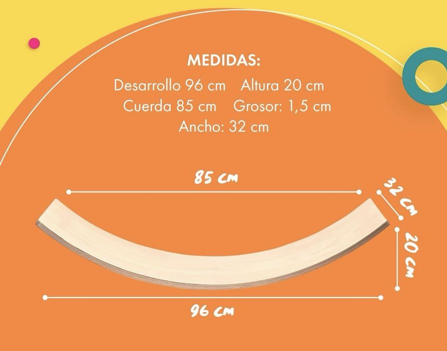 Tabua / prancha equilibrio