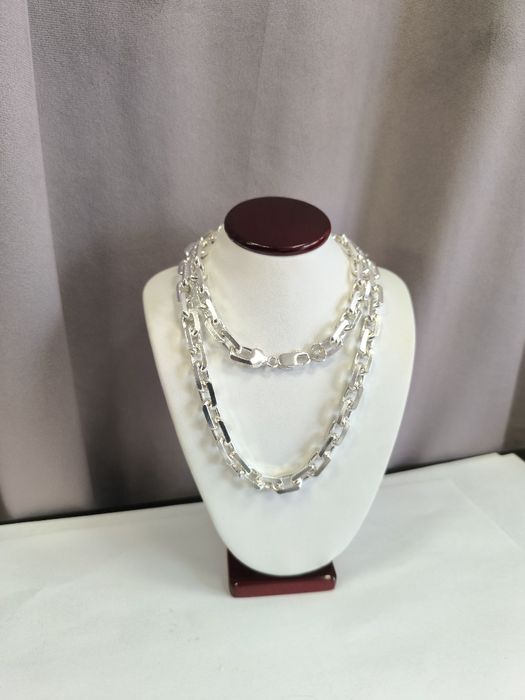 Łańcuszek srebrny Ankier 122gr 65cm