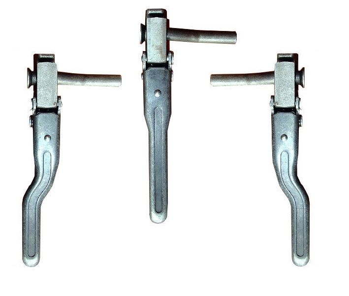 Spinacz zamek - BURTA OTWIERANA DOŁEM - ze sworzniem wygiętym