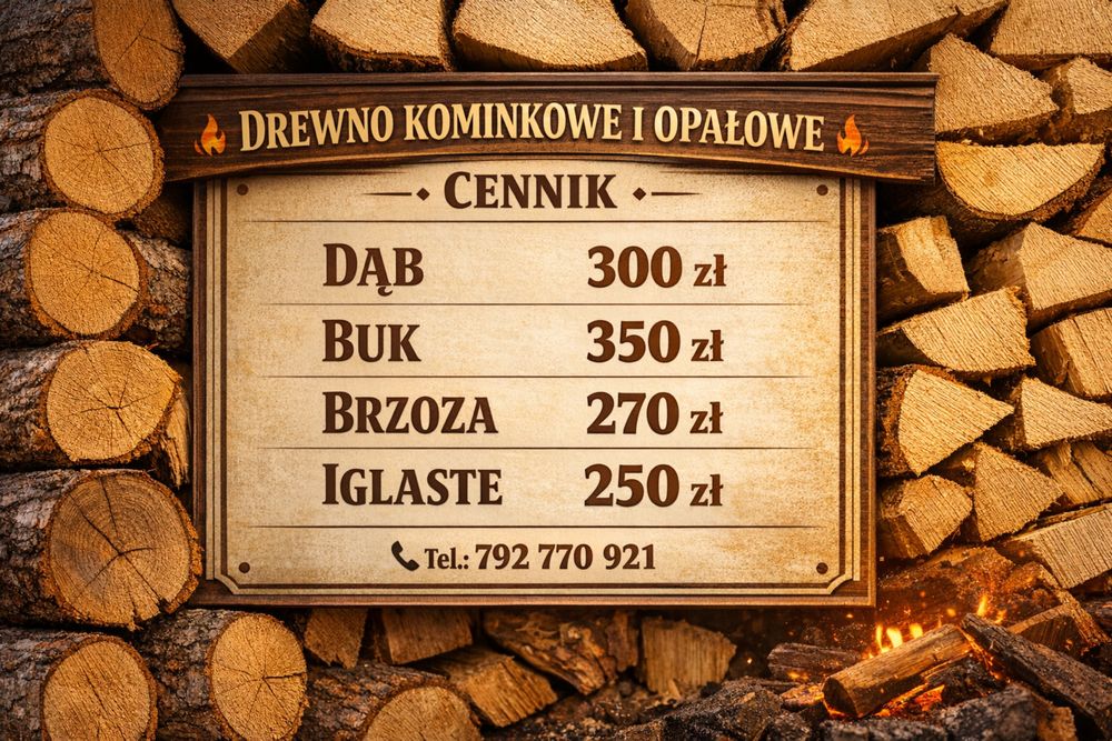 drewno Buk Brzoza Akacja Dąb Jesion