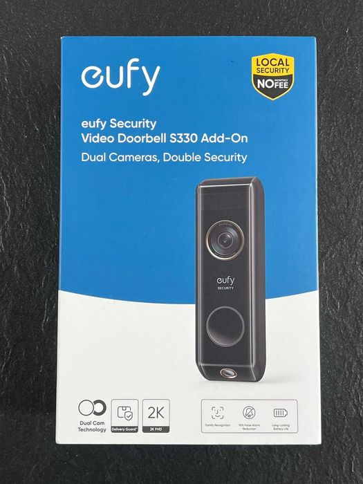Wideodomofon eufy Security kamera Video Doorbell Dual T8213