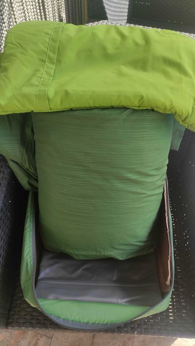 Saco cama e colchão. Sleeping bed 2 em 1
