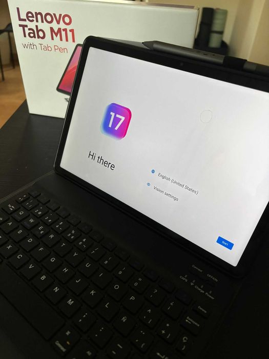 Tablet Lenovo M11 + Pen Original + Teclado Bluetooth + Capa Protetora64739973623170121