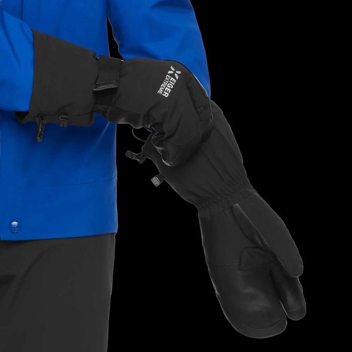 Rękawiczki Mammut Eiger Nordwand Warm 3-Finger Glove Black