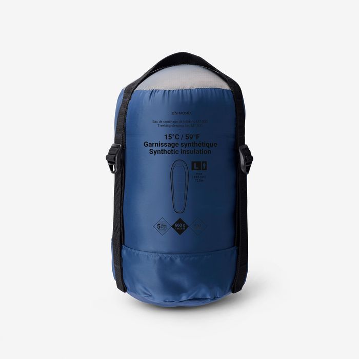Saco-cama de Trekking 15°C, acoplável MT500