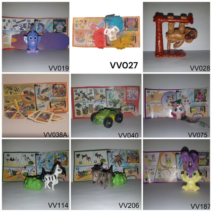 coleção Kinder surpresa-Bonecos (Lote 1)