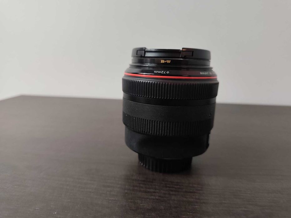 Canon EF 85mm f/1.2 L II USM filtr