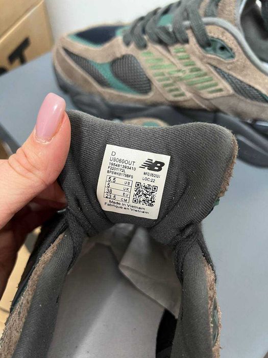 Мужские кроссовки New Balance 9060 "Beef and Broccoli" Размеры 40-45