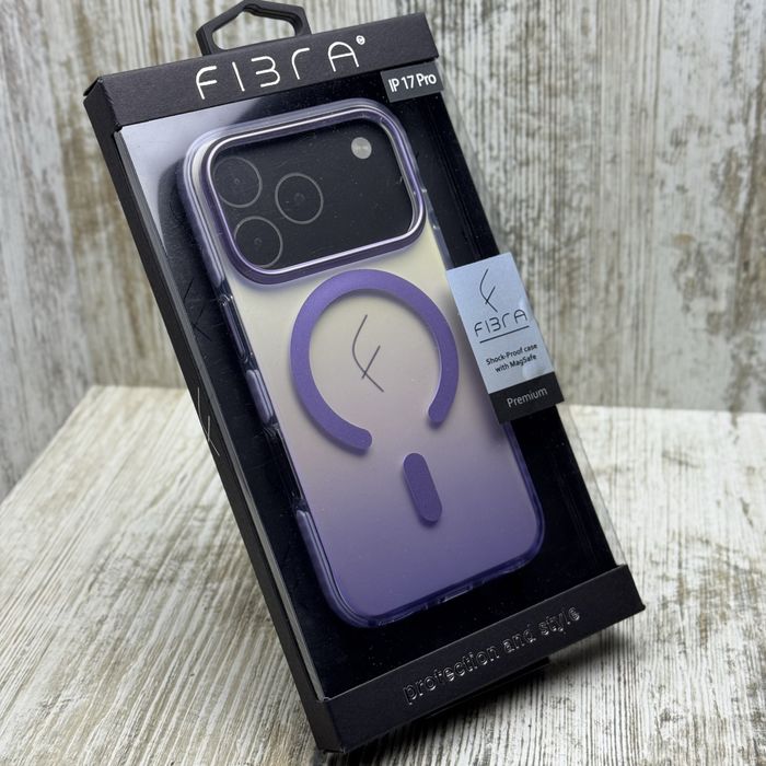Чехол Fibra Shock-Proof MagSafe на iPhone 17 Pro Max/ 17 Pro/ 17 Чохол