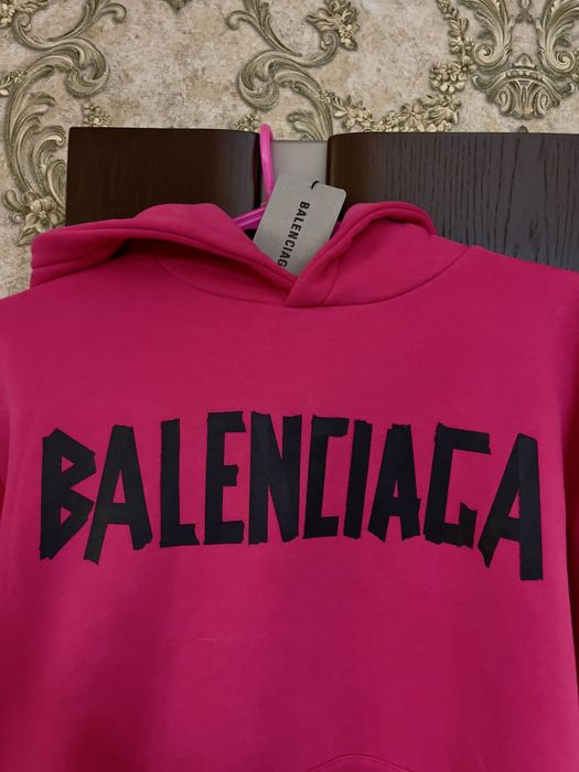 Костюм тройка зимний фуксия balenciaga