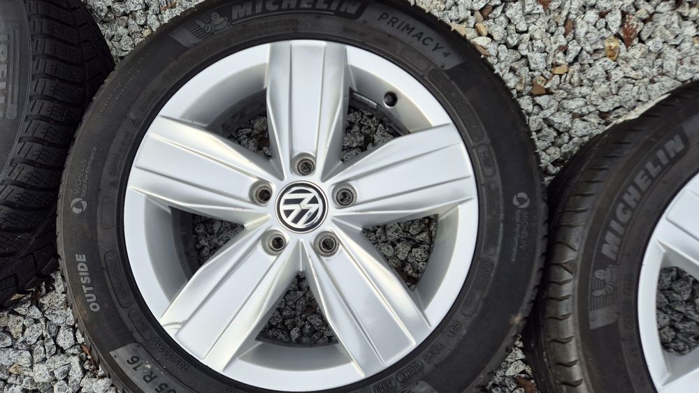 Kola Alumniowe Volkswagen Caddy Golf passat seat skoda 16 5x112 michelin