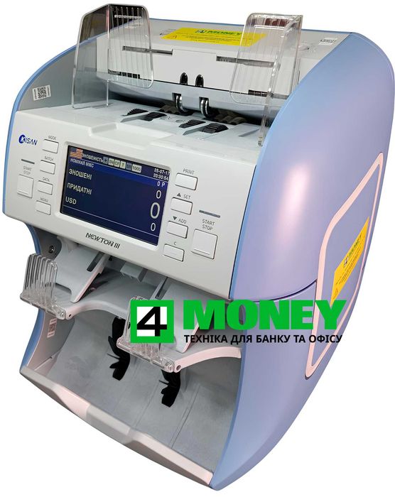 Счетчик Купюр КИСАН KISAN NEWTON 3 FITNESS VERSION 2025 Проверка Валют