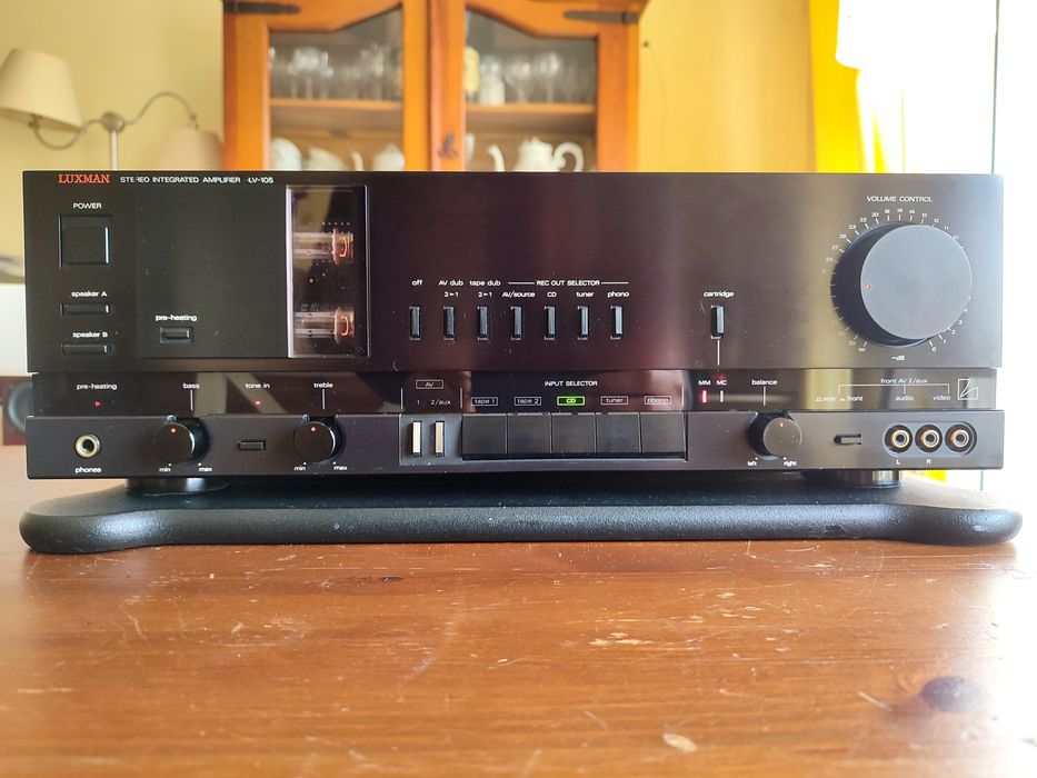 Luxman LV-105 Amplificador Hi-Fi Impecável!