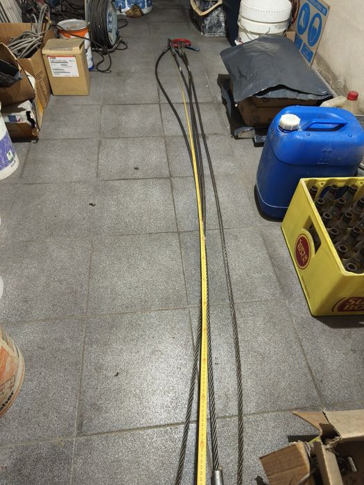 Linga em cabo de aço