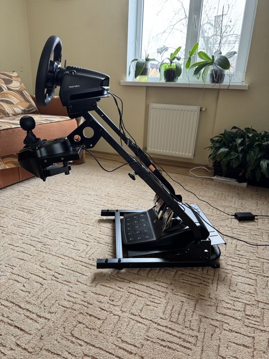 PlayStation Logitech G923 + стійку VEVOR + коробку передач