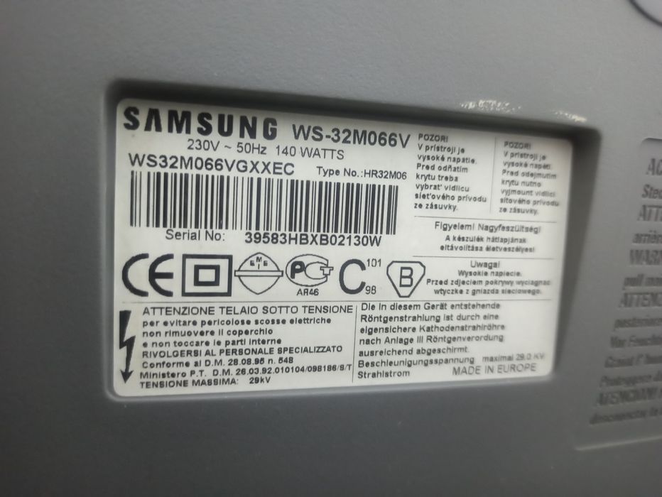 Televisor Samsung CRT 100hz