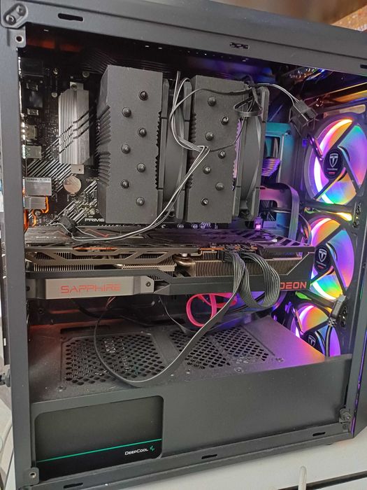 ПК: Ryzen5 5600x+Rx6800+ 16gb Kingston 3200mhz +480gb Burst patriot