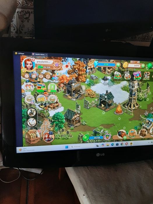 Televisão LG 32 polegadas a funcionar