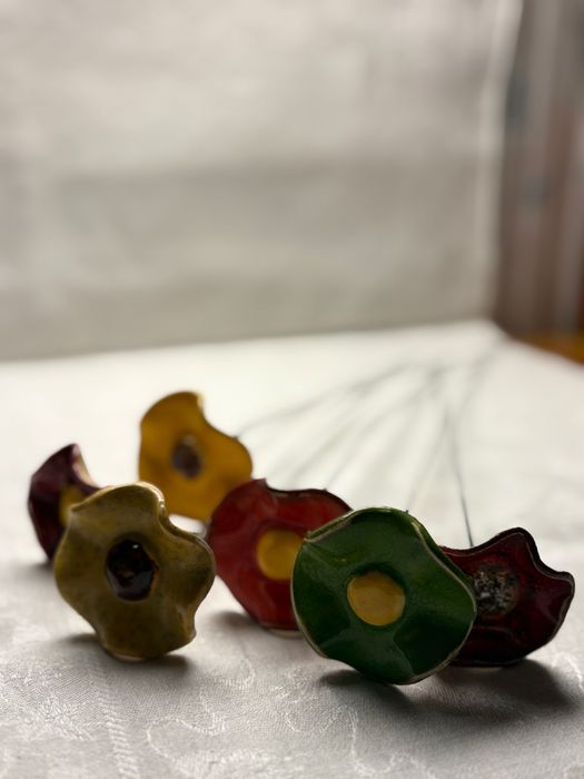 Ceramiczne kwiaty Polska produkcja