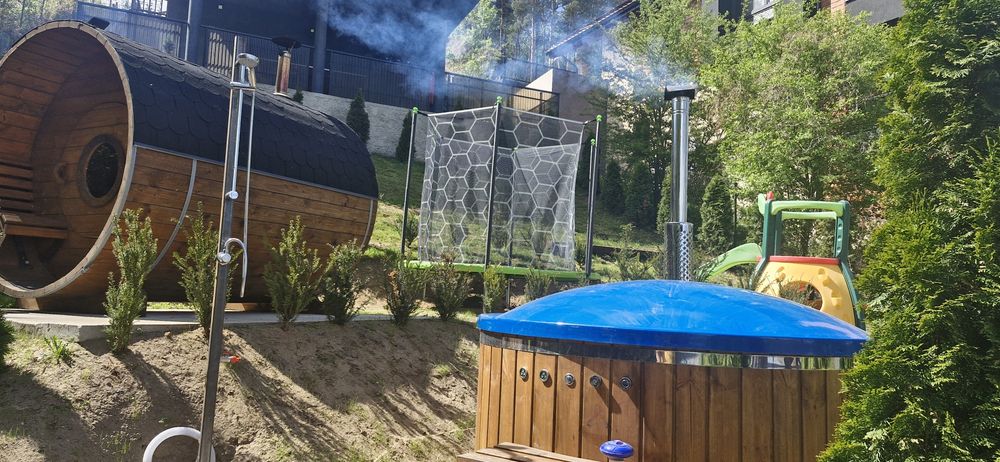 Domek Letniskowy!Linia brzegowa!Wolne Terminy!Sauna!Jacuzzi!