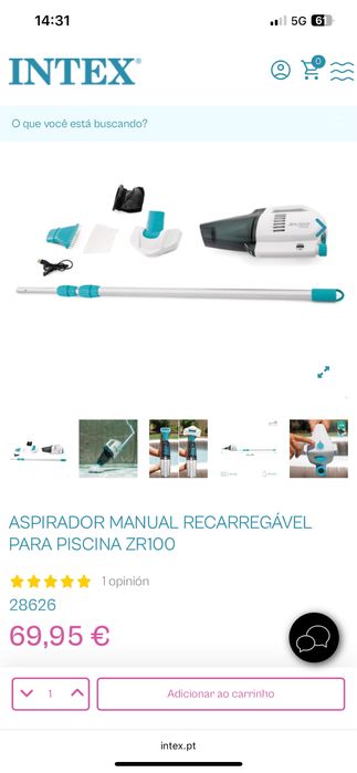 Piscina - Intex - Usada