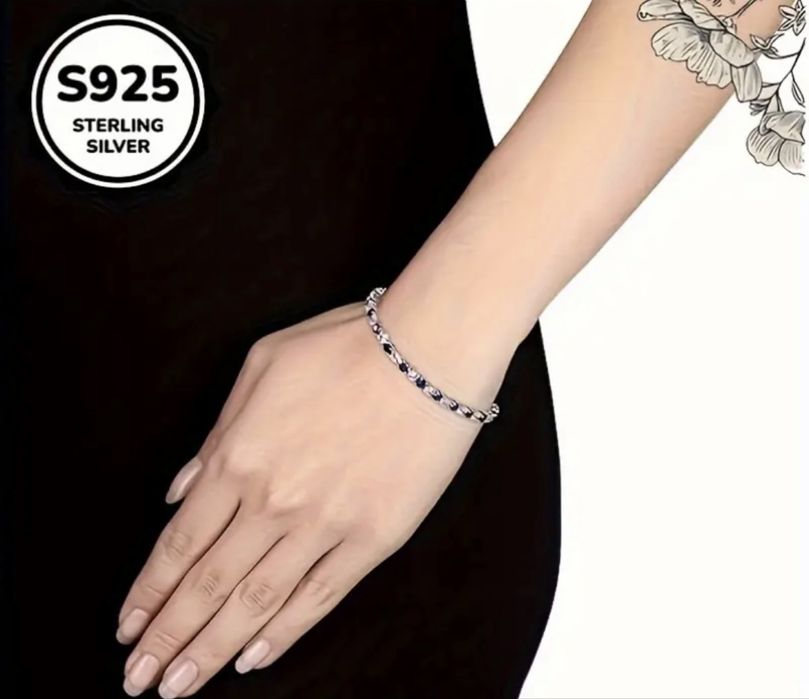 Браслет із стерлінгового срібла