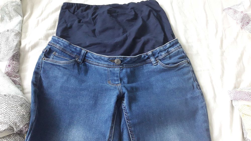 Jeansy ciążowe roz 36/38