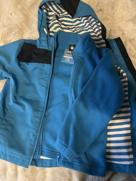 Kurtka wiatrówka 5 10 15 rozmiar 116