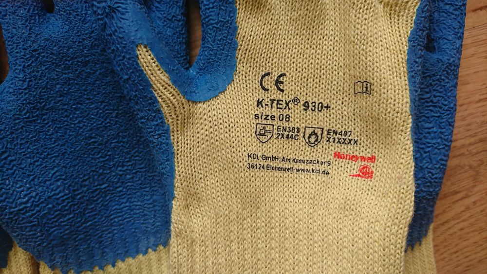 rękawice robocze honeywell kcl k-tex 930+ rozm 8