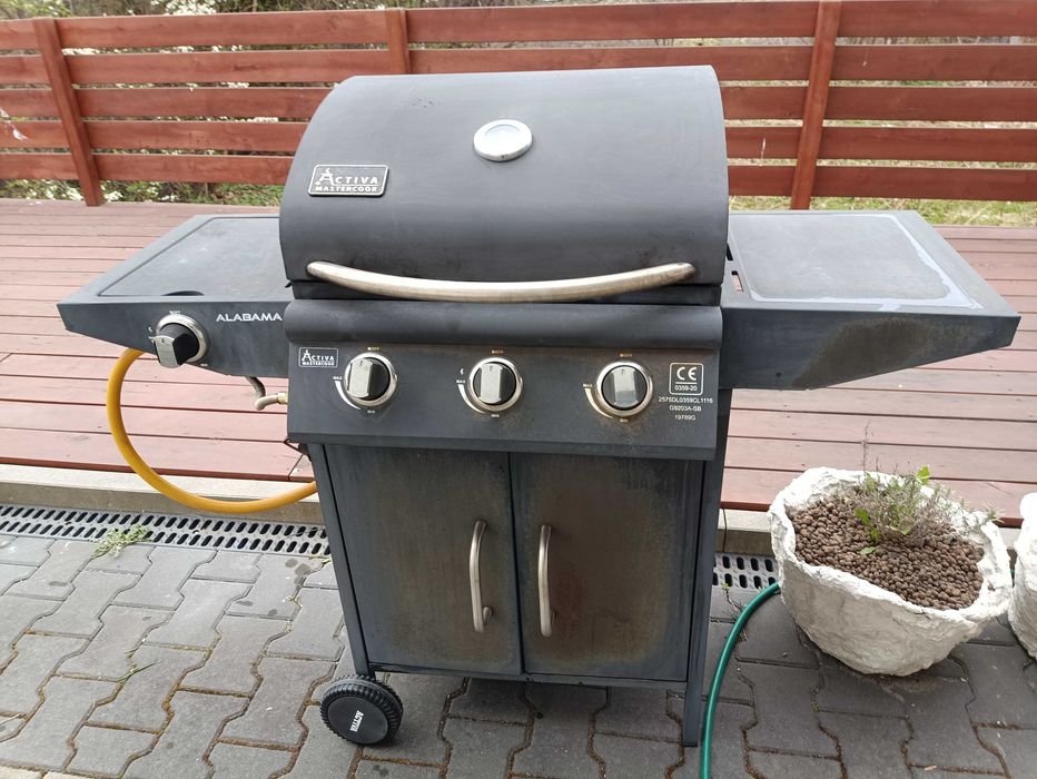 Grill gazowy ogrodowy – używany,