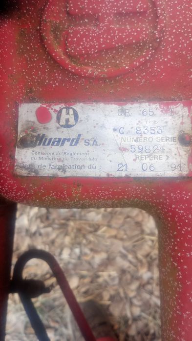 Pług obrotowy Huard