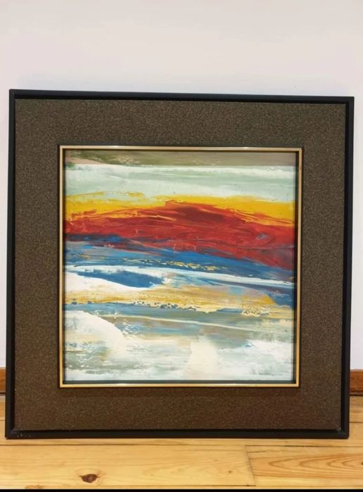 Quadro tons castanhos