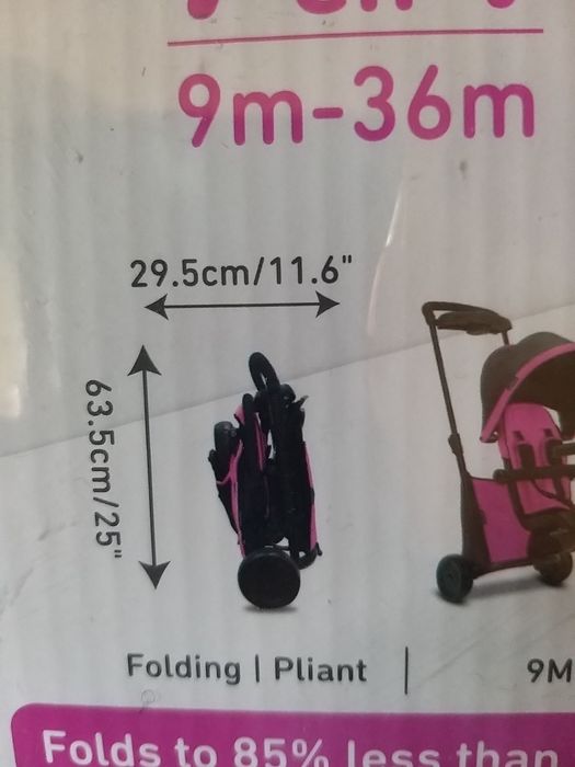 Rowerek torba wózek od 9/36m