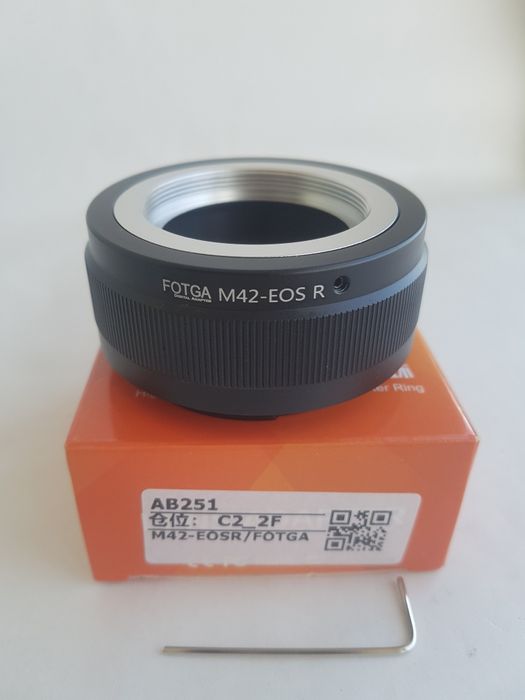 Переходник M42 -EOSR, M42 Canon R