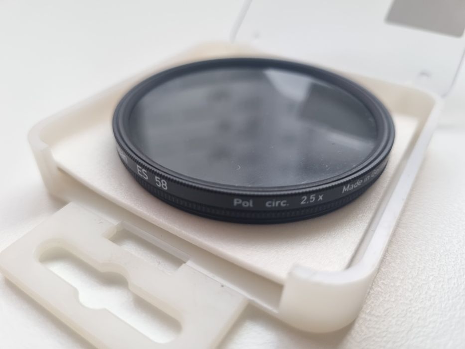Filtro Polarizado Circular Heliopan  58 mm Slim - Canon Nikon DSLR