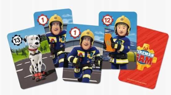 TREFL 08505 karty Piotruś do gry STRAŻAK SAM