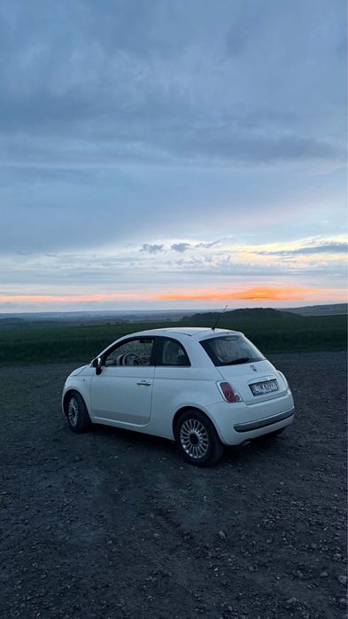 Fiat 500 bialy 2012 rok