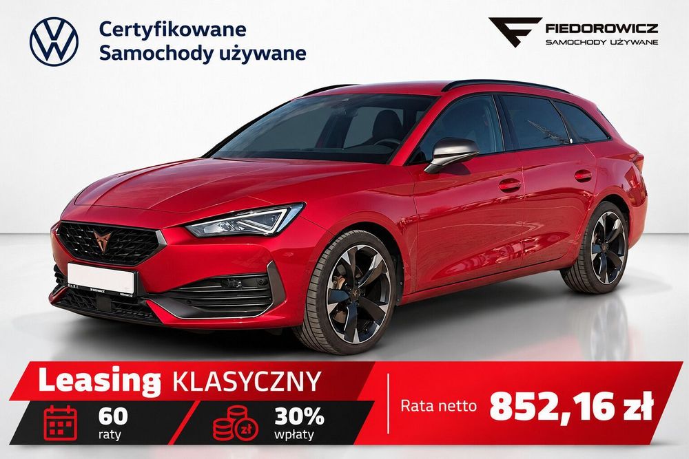 Cupra Leon LED | ACC | Ambiente | CarPlay | Ogrzewanie Kierownicy | FVAT23% | PL