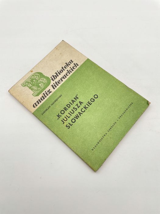 Kordian Juliusza Słowackiego Jarosław Maciejewski Jarosław Maciejewski