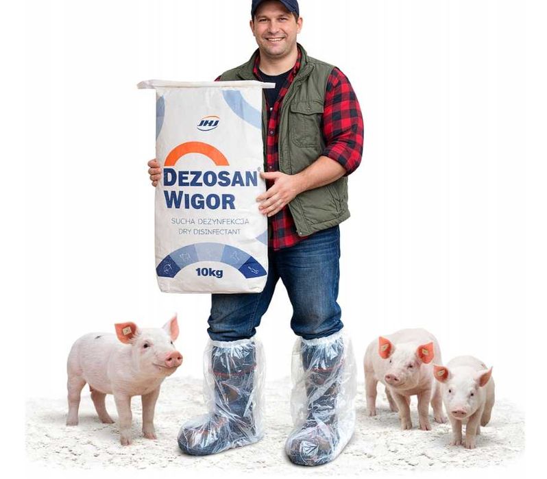 Dezosan 1000kg – Skuteczna sucha dezynfekcja ściółki + Dostawa GRATIS!